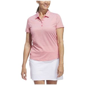 Adidas Ottoman Korte Mouw Poloshirt Voor Dames Roze L Vrouw