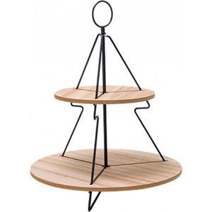 Cosy@Home Etagere 37x37xh46,5cm Hout