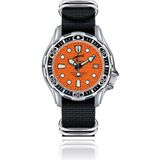 Chris Benz Dames, Heren, Unisexhorloge CB-500A-O-NBS automatisch, duikershorloge