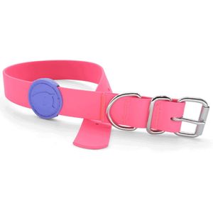 Morso - Halsband Hond Waterproof Gerecycled Passion Pink Roze
