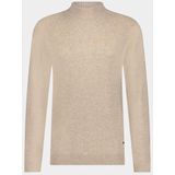 Born With Appetite - Gregg Pull Mockneck - Coltrui - Blauw - 100% Wol