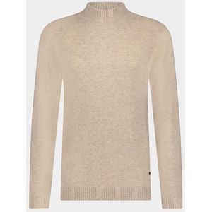 Born With Appetite - Gregg Pull Mockneck - Coltrui - Blauw - 100% Wol