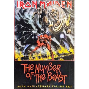 Neca Iron Maiden Ultimate Number Of The Beast 40th Anniversary 18 Cm Figure Geel