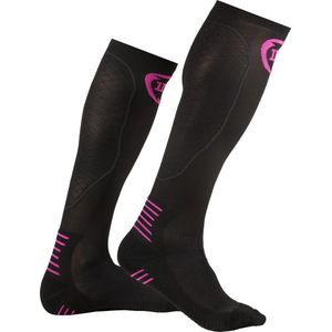 INC Pro Compressiekousen Zwart / Roze - Maat S