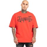 Tapout - Simply Believe - T-Shirt - Rood/Zwart - Oversize