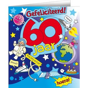 Paperdreams - wenskaart - cartoon - 60 jaar - Cadeaus & gadgets kopen |  o.a. ballonnen & feestkleding | beslist.nl