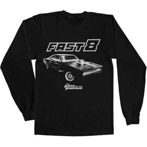 The Fast And The Furious Longsleeve shirt -S- Fast 8 Dodge Zwart