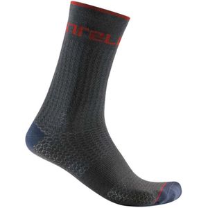 Castelli Distanza 20 Sokken Grijs EU 36-39 Man,Vrouw