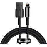 Baseus Tungsten Gold 12W Fast Charge USB naar Apple Lightning Kabel 1M