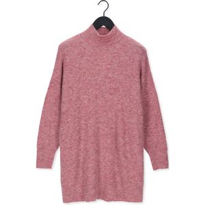 Object Nete High Neck Tunic Truien & vesten Dames - Sweater - Hoodie - Vest- Roze - Maat XS