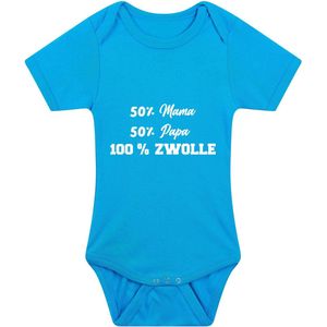 100 % Zwolle Babyromper - geboorte - cadeau - rompertje