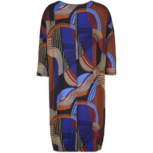 DIDI Dames Loose dress Freedom Line art print maat 46