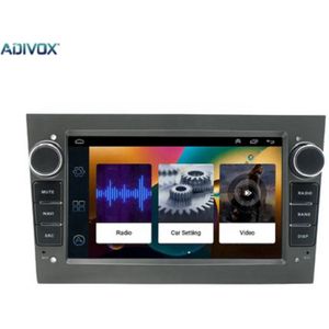 ADIVOX 7 inch geschikt voor Opel Corsa/Astra/Vectra/Zafira/Combo 2GB/32GB Quad Core CarPlay/Auto/Wifi/GPS/RDS/NAV/DAB+
