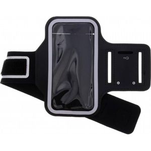 Zwarte sportarmband voor de Samsung Galaxy J4 Plus