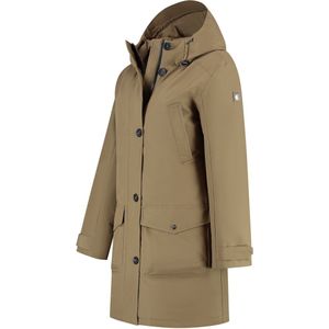 Travelin' - Ester - Parka Winterjas - Bruin - Waterdicht