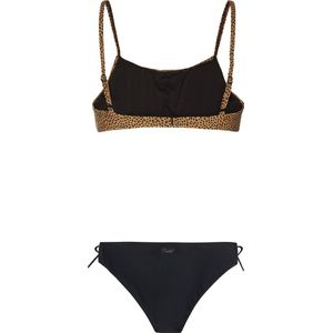 Protest Prtdolphin – Bralette bikini set Dames – Cheeky – Panterprint – True Black