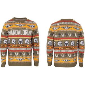Star Wars The Mandalorian Repeat Jumper MAN07793WJC Muticolour-S