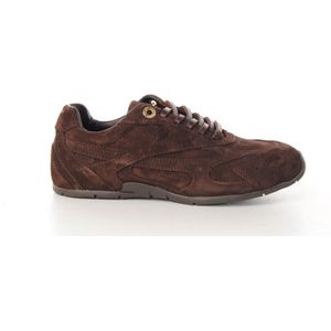 Bronx sneaker dames Myraa suède donkerbruin
