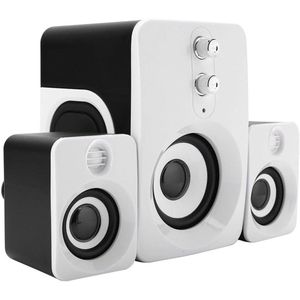 Mini USB-Speakers FT-10 Diafragma 2.1 Multimedia Subwoofer voor Desktopcomputer