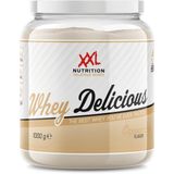 XXL Nutrition - Whey Delicious - Cappuccino - Wei Eiwitpoeder met BCAA & Glutamine, Proteïne poeder, Eiwit shake, Whey Protein - 1000 gram