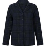 Hunkemöller - Pyjamatop - Blauw - Flannel