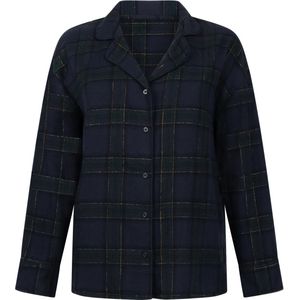 Hunkemöller - Pyjamatop - Blauw - Flannel