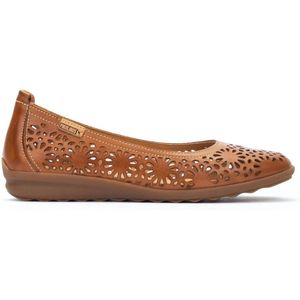 Pikolinos - Ballerina's - Zwart - Leer