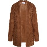 usha - WHITE LABEL - Gebreid Vest - Bruin