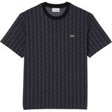 Lacoste - T-shirt - Regular Fit - Puur Katoen - All-over Motief