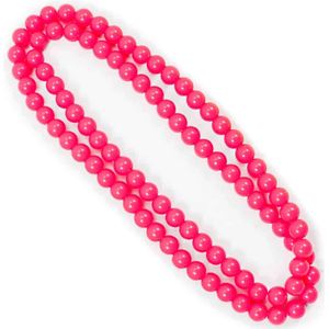 Folat - Ketting neon roze 1meter