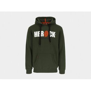 Herock Hero Sweater Met Kap Donker Kaki XXXL