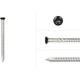 Wovar - Potdekselschroeven - Zwart - RVS 410 - Doos 100 Stuks