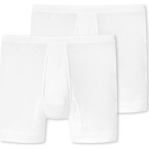 Schiesser Heren onderbroek kort 2 pack Original Classics fijnrib
