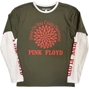 Pink Floyd - Shine On - Longsleeve Shirt - Groen/Wit