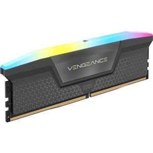 Corsair - Vengeance RGB - RAM - Grijs - 16GB - 6000 MHz - DDR5 - DIMM 288 pin