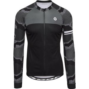 AGU Hexa Camo Fietsshirt Lange Mouwen Trend Heren - Zwart - M