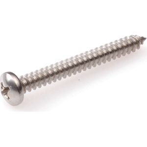 Wovar Zelftappers RVS 3.9 x 38 mm Bolkop | 200 Stuks | Zelftappende schroeven