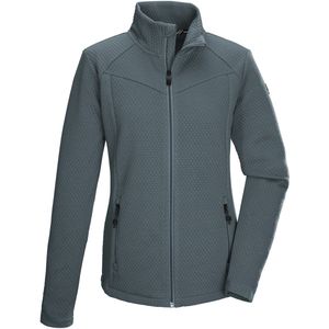 Killtec KOW 2 fleece vest dames blauw/grijs