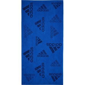 adidas Performance Branded Must-Have Towel - Unisex - Blauw- 1 Maat