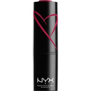 NYX Professional Makeup Shout Loud Satin Lipstick - Cherry Charm - Lipstick - 3,5 gr