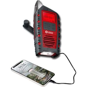 Multi-Powered All-Band Bluetooth Emergency Radio met RDS