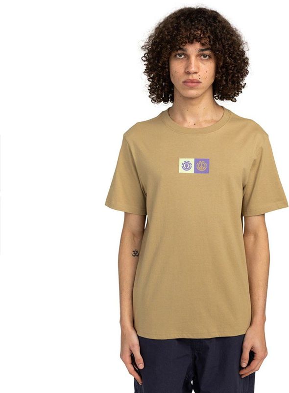 Dual - T-shirt - Korte Mouwen - Zwart - 100% Biologisch Katoen