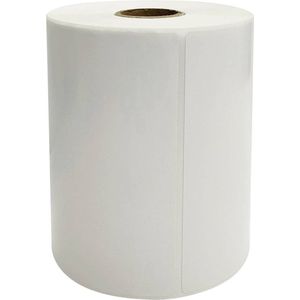Renkforce RF-5998016 - Rol met Etiketten - Wit - 100 x 80 mm - Thermisch Papier - 500 Stuks