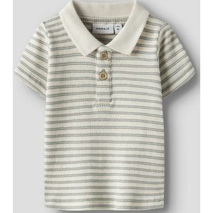 Name It baby jongens polo JERIMIAH Slate Gray Regular Fit