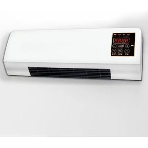 Aan de Muur Gemonteerde Airconditioning Zonder Afvoerslang - 2000W - Airco met Verwarmingsfunctie & Koelingsfunctie - Incl. Afstandsbediening - Meerdere Snelheden - met Chinese Letters