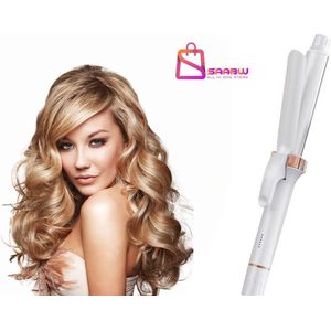 Krultang 30 mm – Grote Diameter Curling Iron – Losse Waves & Volumineuze Krullen – Keramische krultangen – Snelle Opwarming – krultang automatisch –76850