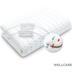 Wellcare WE 167UBATHD - Elektrische warmte deken -160 x 150 cm, 4D DWF technologie