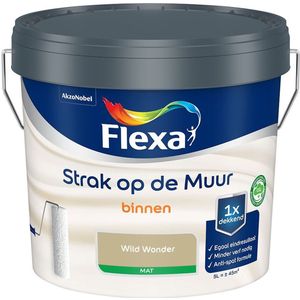 Flexa - Strak op de Muur Binnen Muurverf Mat - Wild Wonder - Mengverf - 5 Liter