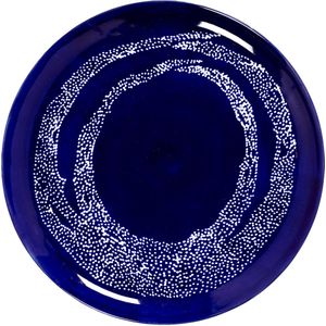 Serax Feast By Ottolenghi Dinerbord Ø26.5 Blue Dots White