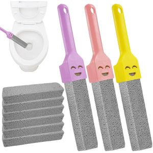 Puimsteen voor Toilet - Krachtige Verwijdering van Kalk - Pack van 12